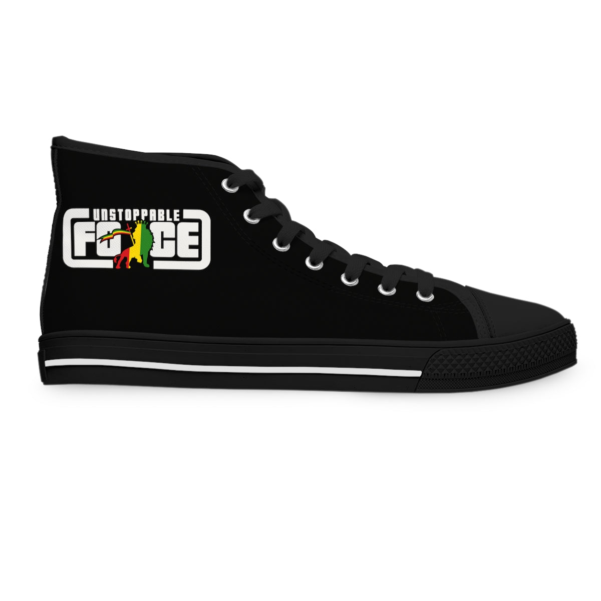 Unstoppable Force Women's High Top Sneakers
